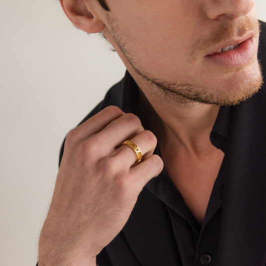 Bague Chiffres Romains