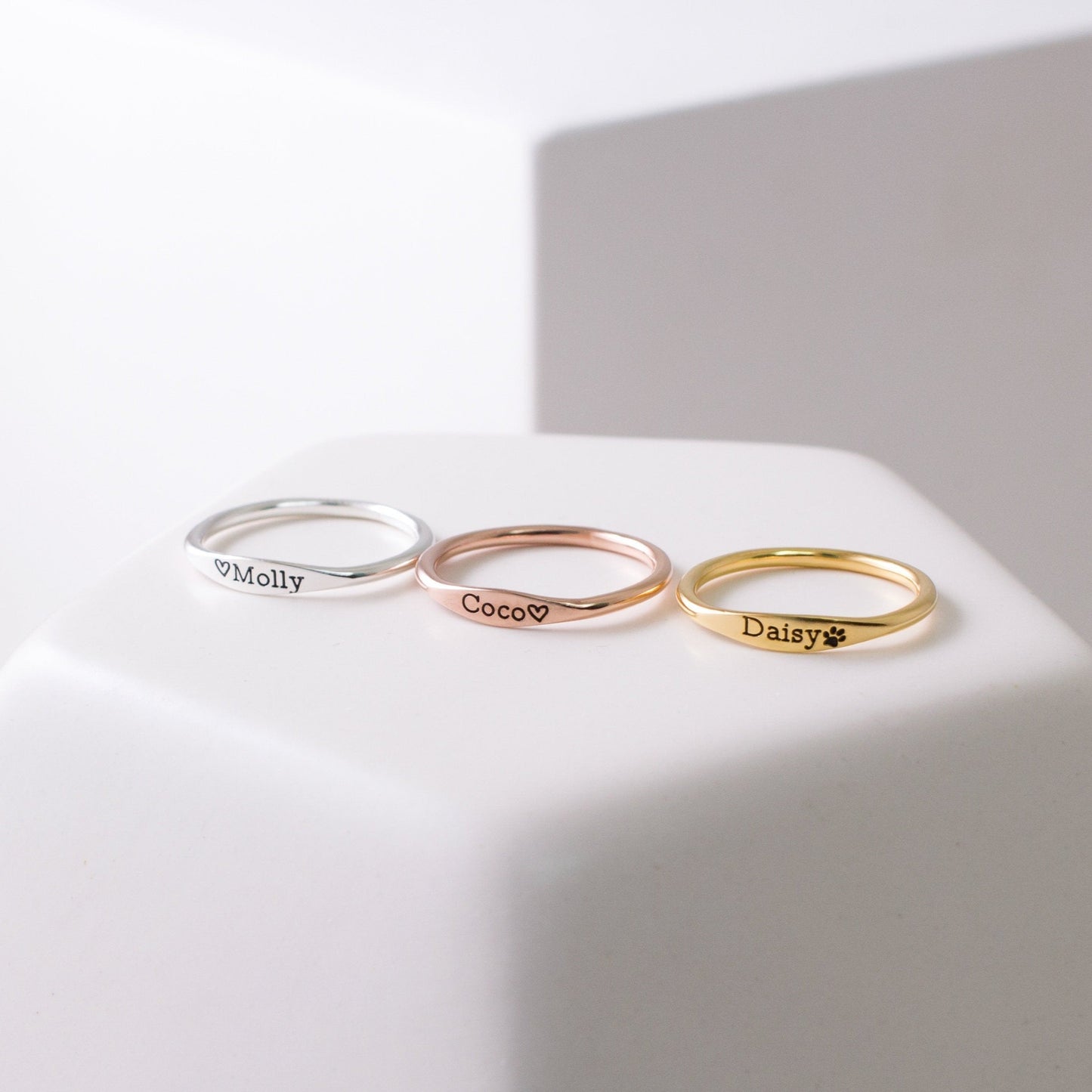 Anillo con nombre de Arthur Flaco